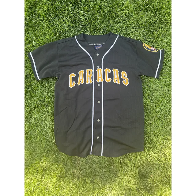 Camisa De Béisbol Leones Del Caracas Original