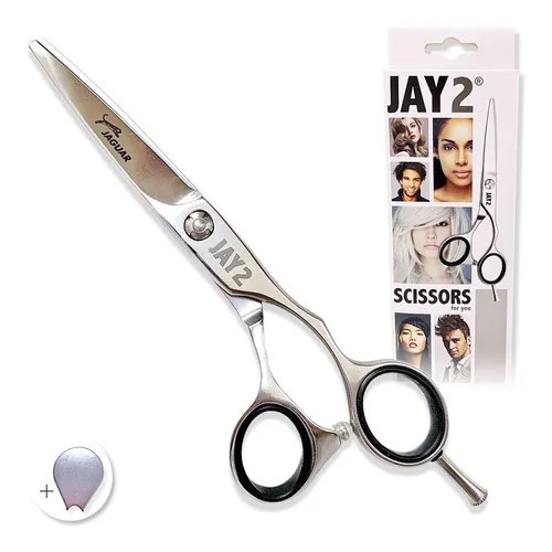 Tijeras Jay2 Razor Blade Jaguar de 5.5 pulgadas, color gris