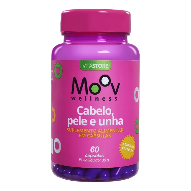 Cabelo Pele E Unha O Multivitamínico Da Beleza Feminina 60cp
