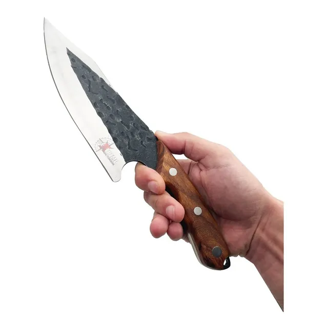 Cuchillos De Mano Estilo Bowie Hoja Grabada Vaina Cuchilo