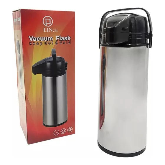 Termo De Cafe 1.9 Lts Plateado