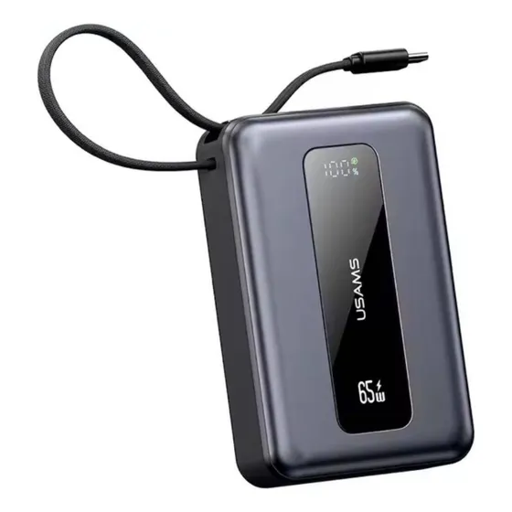 Power Bank Notebook Celular 20.000mah 65w Usb Cable Tipo C