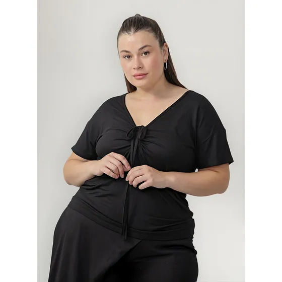 Remera Viscosa Elastizada Mila Dama T-especial