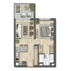 1 dormitorio | 1 baño