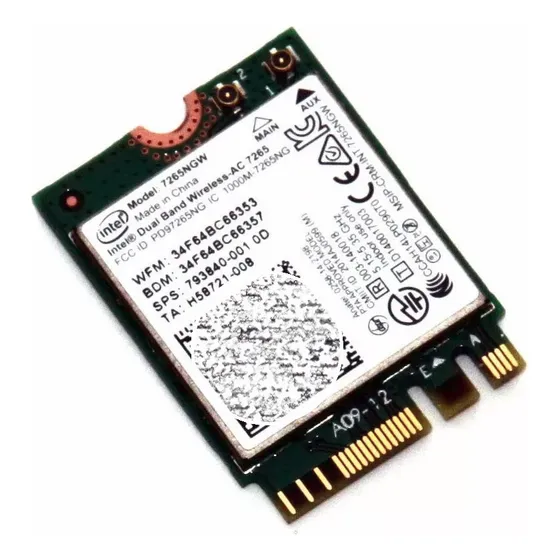 7265ngw An Placa Wifi Wireless Para Dell Vostro 5480 5470