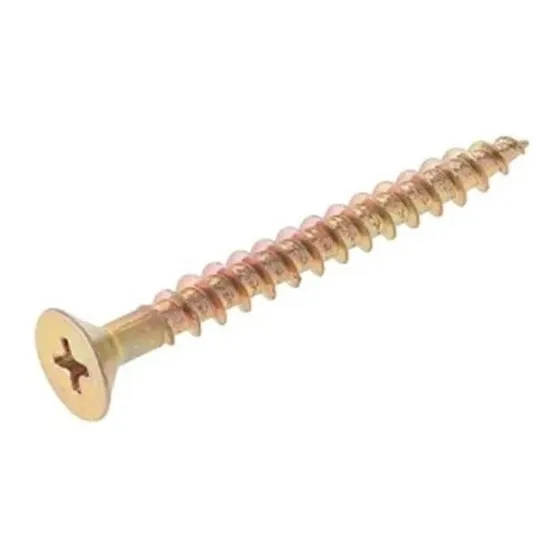 Tornillo Vialro Fix Dorado Madera 4 X 60 Mm Jasper