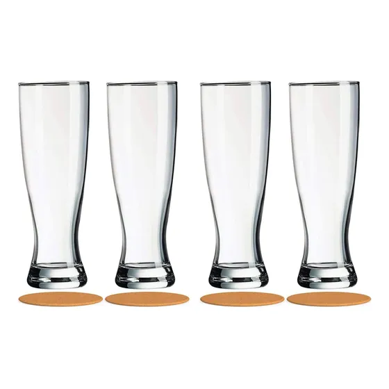 Vaso De Vidrio De Cerveza De 296ml