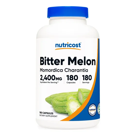 Suplemento Nutricost De Melón Amargo 600 Mg (2.400 Mg Equiva