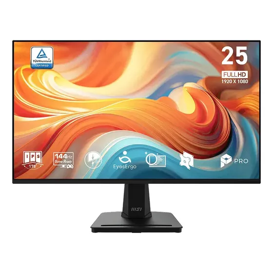 Monitor Msi Pro Mp251 E14l 24.5 Ips Full Hd 144hz Negro