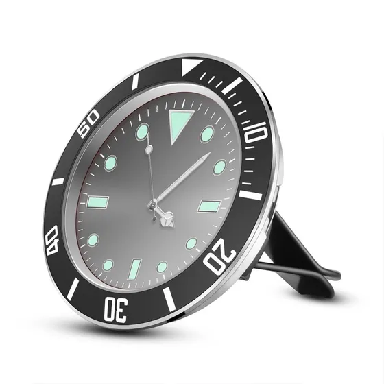 Car Clock Sunsbell Car Air Vent Quartz Clock Auto Interior M