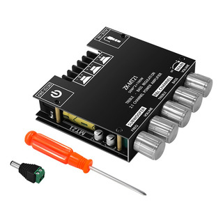 Placa Amplificadora Zk-mt21 2.1 2x50w+100w Bluetooth 5.0 Placa Amplificadora Zk-mt21 2.1 2x50w+100w Bluetooth 5.0