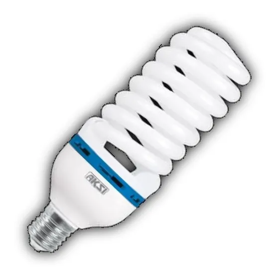 Bombillo Fluorescente 65w Alta Potencia Luz Blanca E27 120v