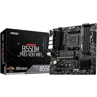 Tarjeta Madre Msi B550m Pro-vdh Wifi 4xddr4 Pcie Usb3 Am4 Tarjeta Madre Msi B550m Pro-vdh Wifi 4xddr4 Pcie Usb3 Am4
