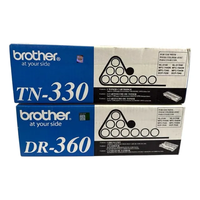 Pack Kit 1 Toner Brother Tn-330+ Dr-360 Drum