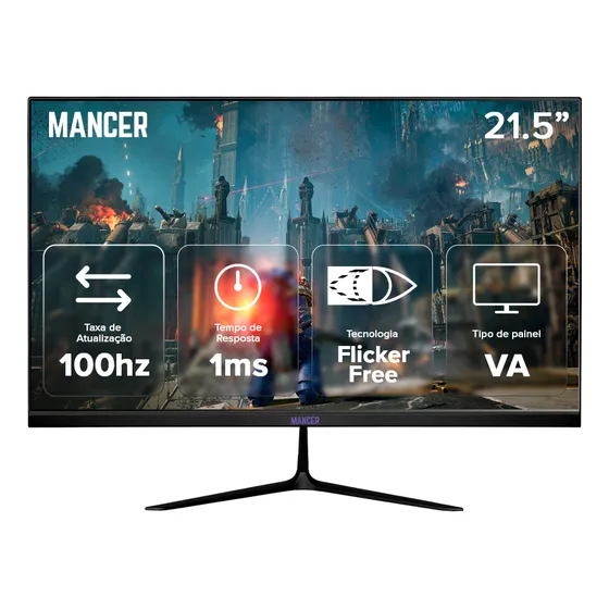 Monitor Gamer Mancer Horizon Z2, 21.5 Pol, Va, Fhd 100hz 1ms