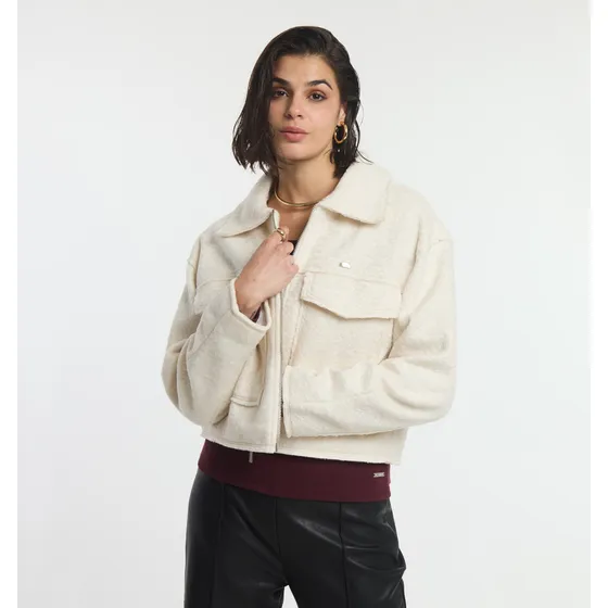 Chaqueta Mujer Ellesse Dominga Off White