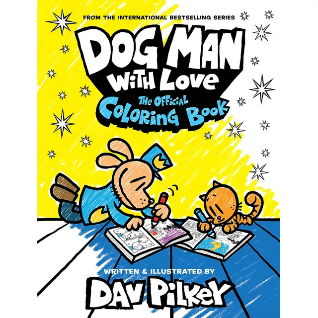 Dog Man With Love: The Official Coloring Book, De Pilkey, Dav. Editorial Oem, Tapa Dura En Inglés