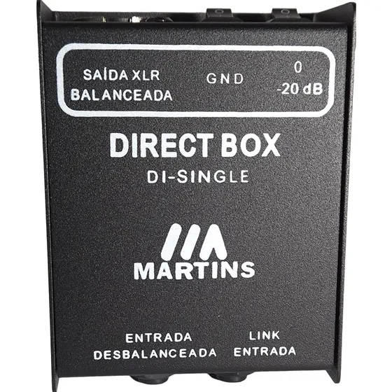 Direct Box Passiva Martins D I S 1 Canal Compacta