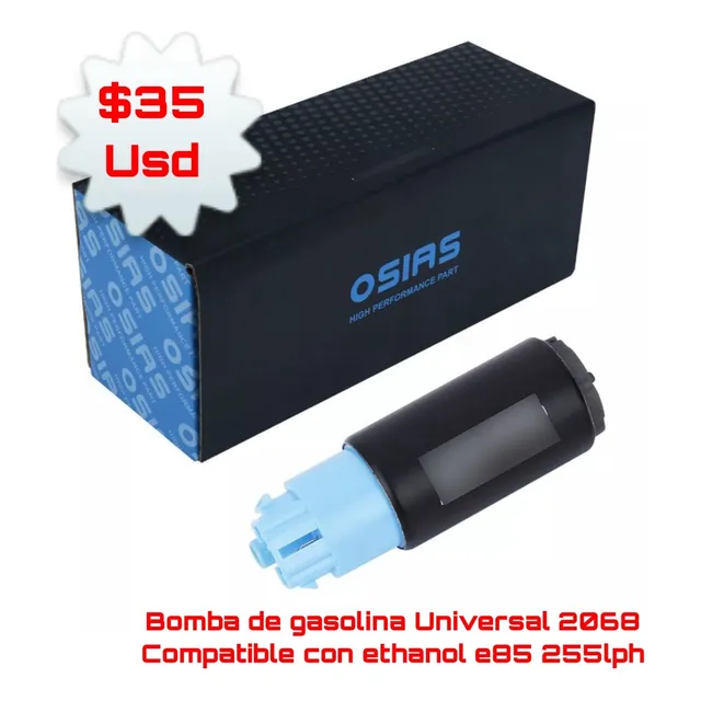 Pila De Gasolina Universal 2068 Alto Flujo 255lph Y E85