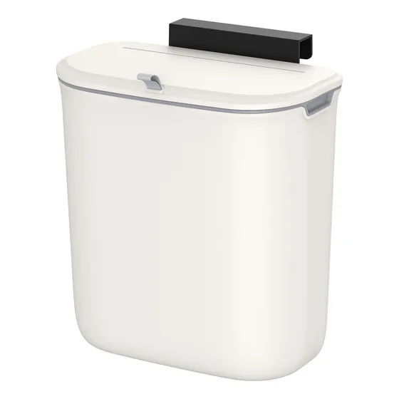 Cubo De Basura Colgante Songmics Ultb820w9 De 9 Litros Con T