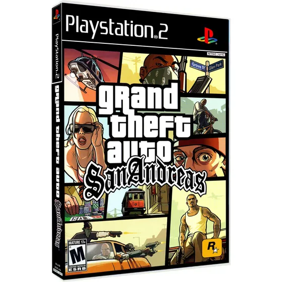 Grand Theft Auto: San Andreas - Ps2 - Leia A Descrição