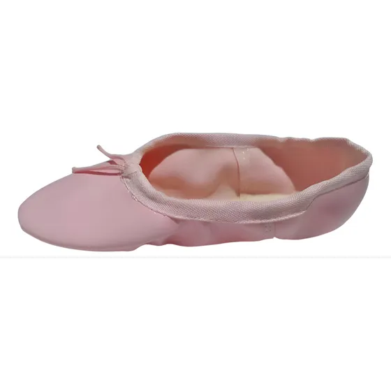 Media Punta Zapatillas Cuerina Danza Ballet