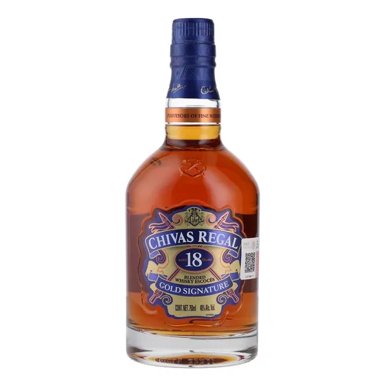 Whisky Chivas Regal Gold Signature 18 Años Scotch De 750ml