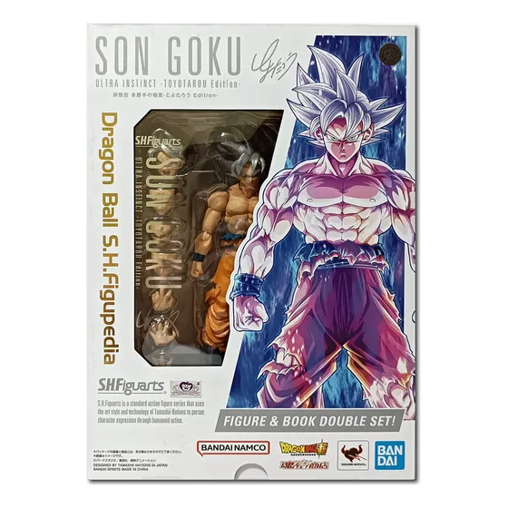 Goku Ultra Instinct Toyotarou + Figuartpedia S.h. Figuarts