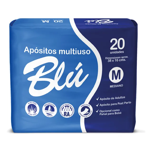 Apositos Blu Multiuso Talla M 20 Unidades