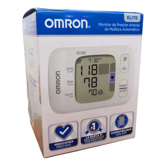 Baumanometro Monitor Presion Arterial Muñeca Omron Hem-6230