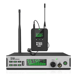 Sistema De Monitor Xtuga Sem100 Inalmbrico Estreo In Ear 1 B Sistema De Monitor Xtuga Sem100 Inalmbrico Estreo In Ear 1 B