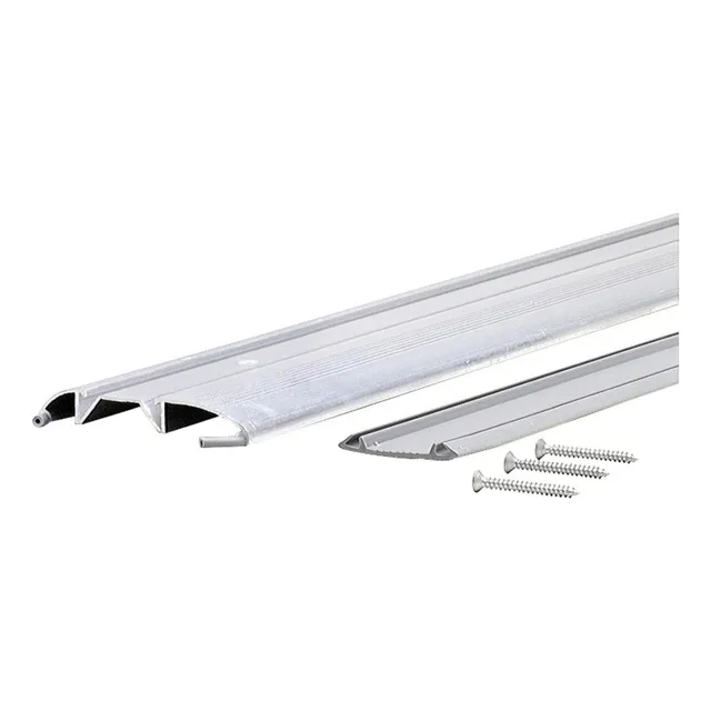 Guardapolvo De Piso Con Empaque Md 36'' (91.44cms) Plateado 36in/91.44cm