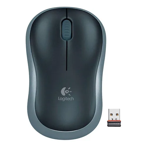 Mouse Logitech M185  Optico Usb Plug & Play 1,000dpi Grey