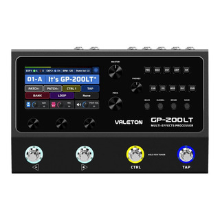 Pedal De Efecto Valeton Gp Multi-effects Processor Gp-200lt Negro Pedal De Efecto Valeton Gp Multi-effects Processor Gp-200lt Negro