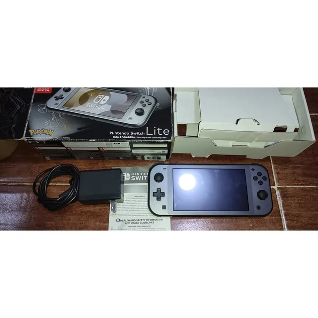 Nintendo Switch Lite Edición Limitada Dialga Palkia Pokémon