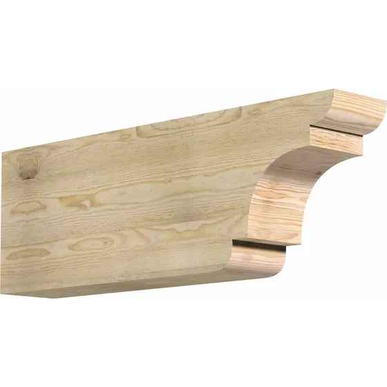 Ekena Millwork Rft06x12x36neb00rdf - Colas De Madera Rústica
