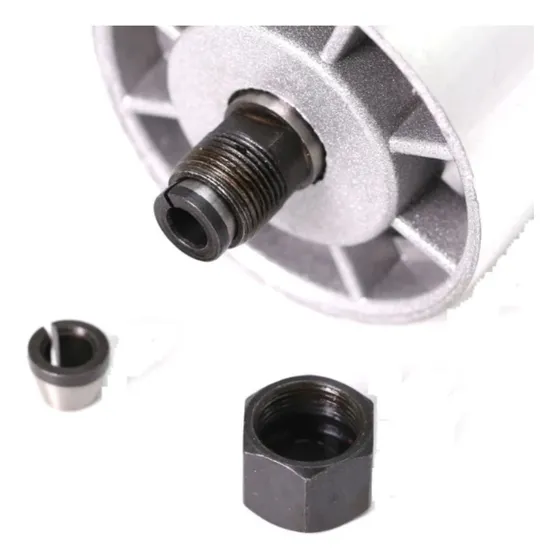 Tuerca Y Collet De Porta Fresas De 8 Mm Para Router Makita