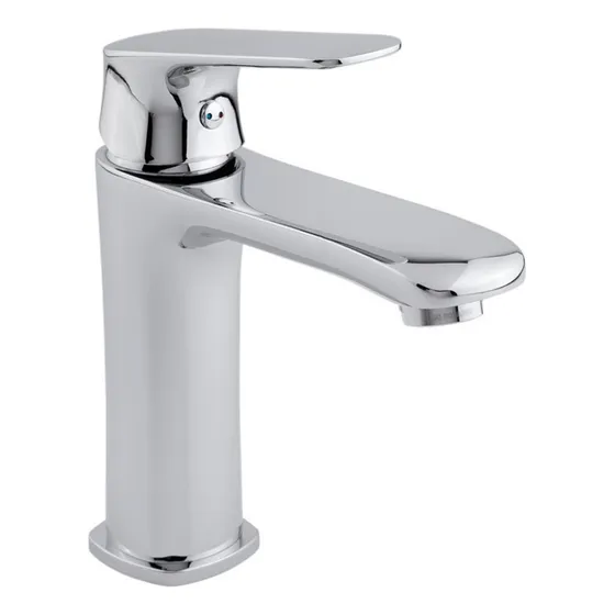 Monomando Corto Para Lavabo Cassia Cromo 9433lu Urrea