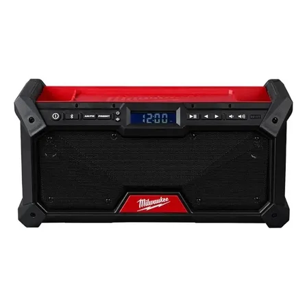 Radio De Trabajo M18 Inalámbrico M18 Bluetooth Milwaukee Color Rojo