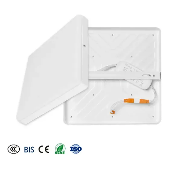 Lámpara Panel Led Superficial Cuadrado Borde Infinito De 48w