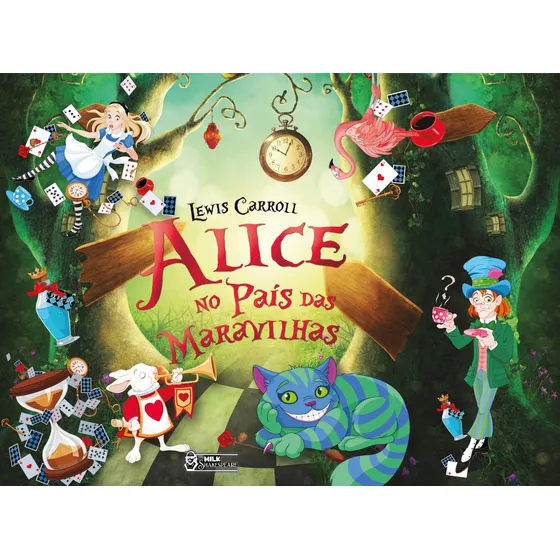 Alice no país das maravilhas, de Carroll, Lewis. Editorial Faro Editorial Eireli, capa mole em português, 2021