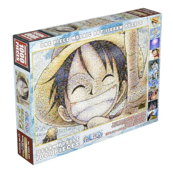 Rompecabezas Luffy 1000 Piezas Ensky Arte Mosaico Original