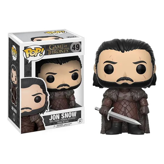 Funko Pop Juego De Tronos Got Jon Snow Figura De Acción