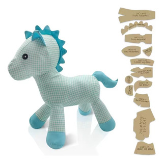 Plantilla Patrón Costura Peluche De Caballo Regalo Niños 13 Pulgadas Plantilla Patrón Costura Peluche De Caballo Regalo Niños 13 Pulgadas