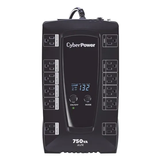 No Break Cyberpower 450w 750va Entrada 90-148v Salida 120 /v Color Negro