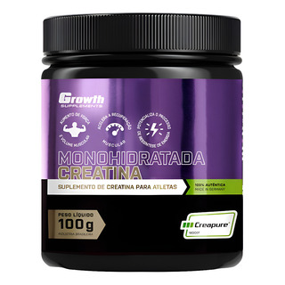 Creatina Em PĂł 100g (creapureÂź) Growth Supplements Sem Sabor Creatina Em PĂł 100g (creapureÂź) Growth Supplements Sem Sabor