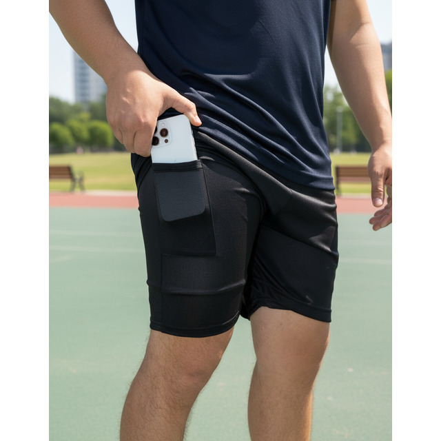 Kit 4 Shorts 2 Em 1 Dryfit Masculino Corrida Academia Treino Kit 4 Shorts 2 Em 1 Dryfit Masculino Corrida Academia Treino