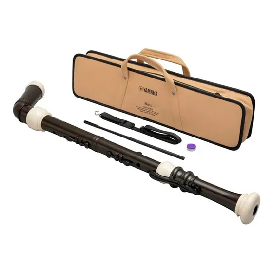 Flauta Dulce Bajo Yamaha Yrb-302bii Barroca En Fa