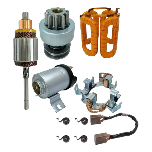 Induzido Partida Perkins Automatico Bobina Bendix Sup Escova