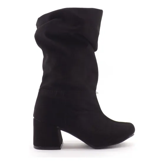 Botas Mujer Dama Caña Alta Taco Separado Comodas 1840 Cshoes